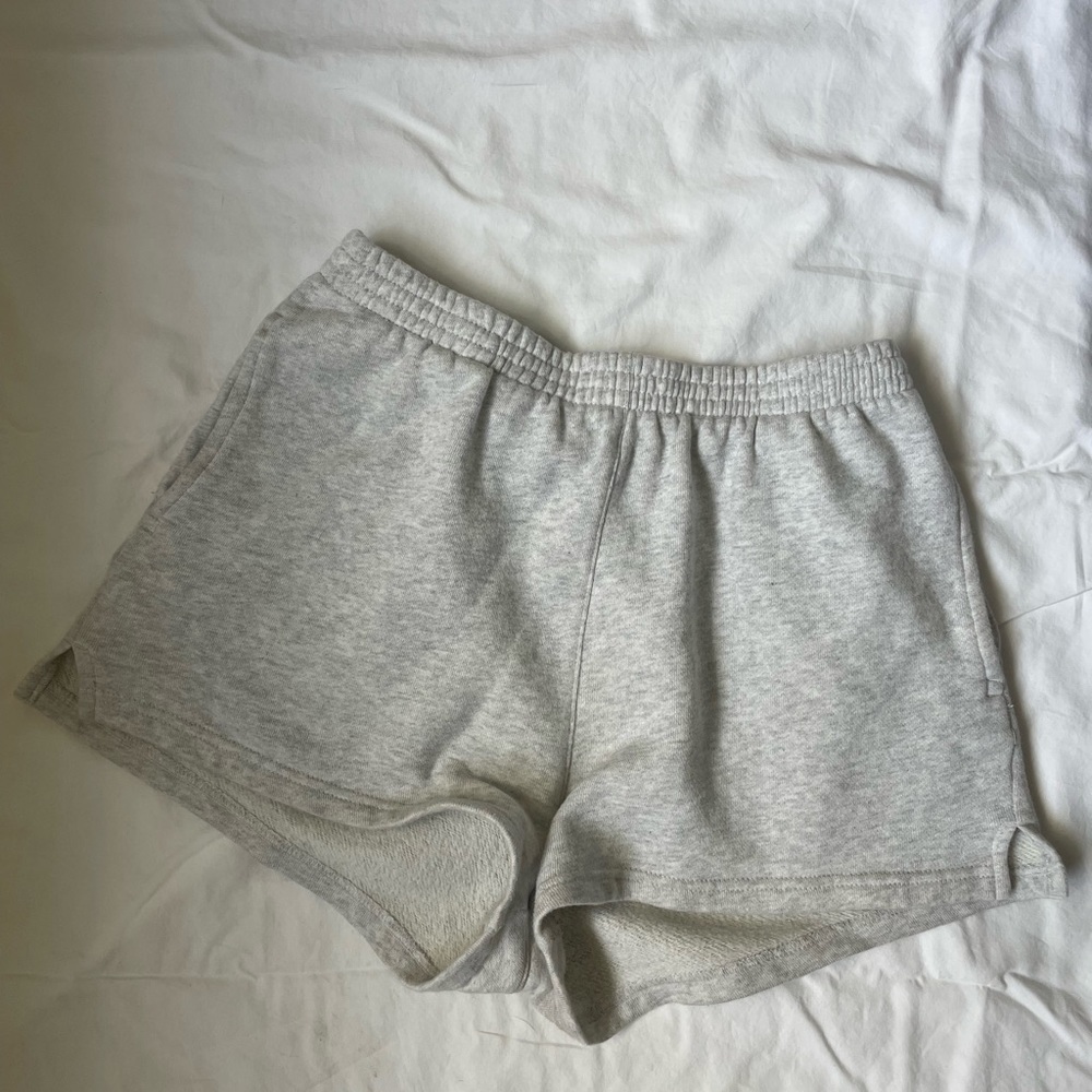 John Galt light grey Sweatshorts